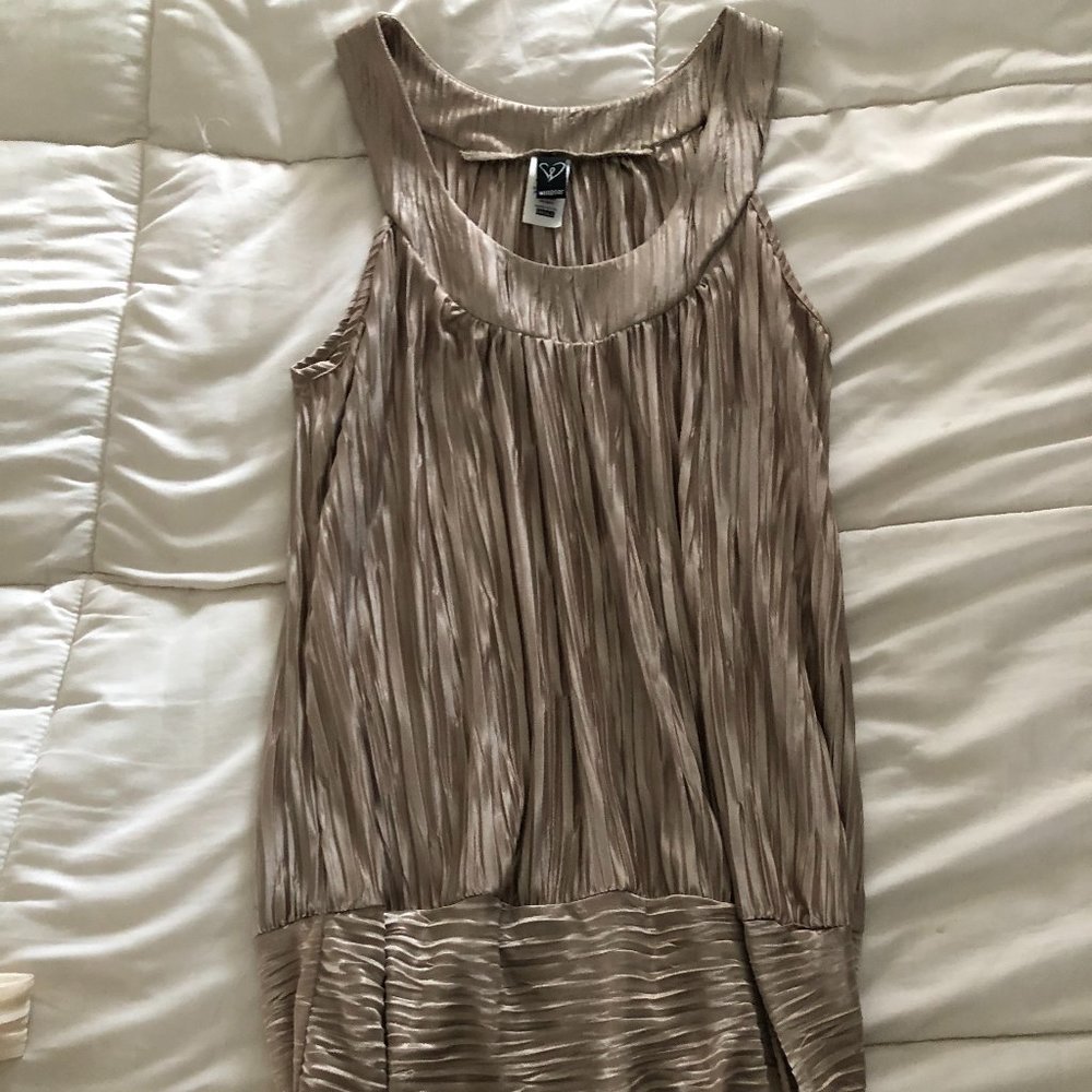Gold Shimmer Dress
